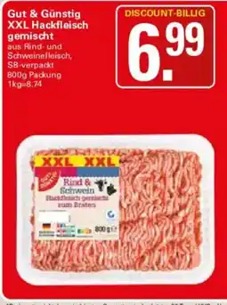 WEZ Gut & Günstig XXL Hackfleisch gemischt Angebot