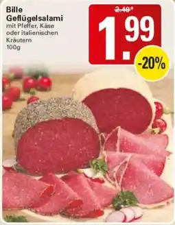 WEZ Bille Geflügelsalami Angebot