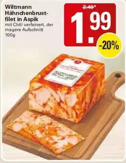 WEZ Wiltmann Hähnchenbrustfilet in Aspik Angebot