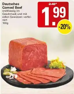 WEZ Deutsches Corned Beef Angebot