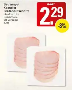 WEZ Bauermgut Kasseler Bratenaufschnitt Angebot