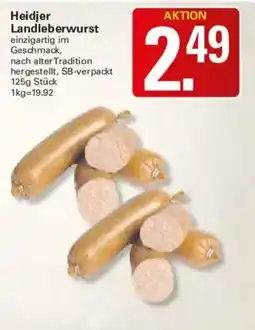 WEZ Heidjer Landleberwurst Angebot