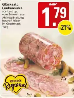 WEZ Glücksatt Gurkensülze Angebot