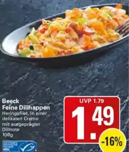 WEZ Beeck Feine Dillhappen Angebot