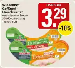 WEZ Wiesenhof Geflügel-Fleischwurst Angebot