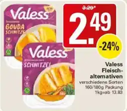 WEZ Valess Fleischalternativen Angebot