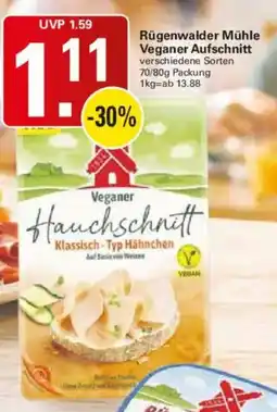 WEZ Rügenwalder Mühle Veganer Hauchschchnitt Angebot