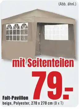 B1 Discount Baumarkt Falt-Pavillon Angebot