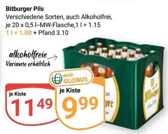 Globus Bitburger Pils Angebot