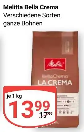 Globus Melitta Bella Crema Angebot