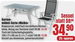 B1 Discount Baumarkt Gartenmöbel-Serie »Meike« Angebot