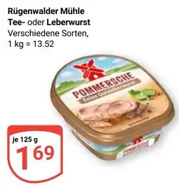 Globus Pommersche Tee- oder Leberwurst Angebot