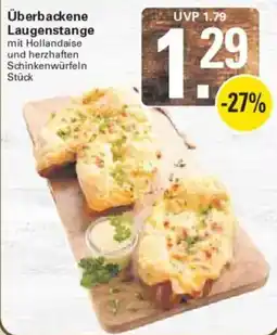 WEZ Überbackene Laugenstange mit Hollandaise und herzhaften Schinkenwürfeln Angebot