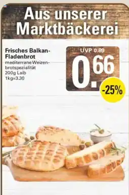 WEZ Frisches Balkan-Fladenbrot Angebot