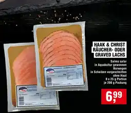 Handelshof HAAK & CHRIST RÄUCHER- ODER GRAVED LACHS Angebot