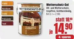 B1 Discount Baumarkt Wetterschutz-Gel Angebot