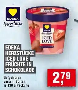 Handelshof EDEKA Herzstücke Iced Love Früchte in Schokolade Angebot