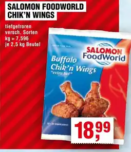Handelshof Salomon FoodWorld Chik'n Wings Angebot