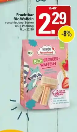 WEZ Fruchtbar Bio Waffeln Angebot