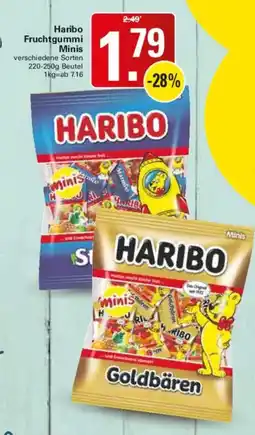 WEZ Haribo Fruchtgummi Minis Angebot