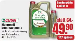 B1 Discount Baumarkt Castrol Motorenöl »EDGE 5W-30 LL« Angebot