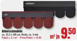 B1 Discount Baumarkt Biberschindeln Angebot
