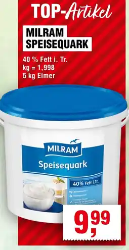 Handelshof MILRAM Speisequark Angebot