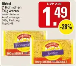 WEZ Birkel 7 Hühnchen Teigwaren Angebot