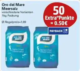 WEZ Oro del Mare Meersalz Angebot