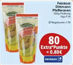 WEZ Feinkost Dittmann Pfefferonen Angebot