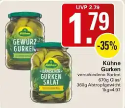 WEZ Kühne Gurken Angebot