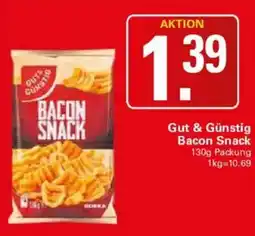 WEZ Gut & Günstig Bacon Snack Angebot