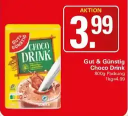 WEZ Gut & Günstig Choco Drink Angebot