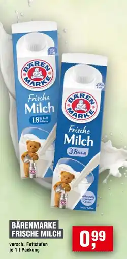 Handelshof BÄRENMARKE FRISCHE MILCH Angebot