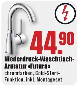 B1 Discount Baumarkt Niederdruck-Waschtisch-Armatur »Futura« Angebot