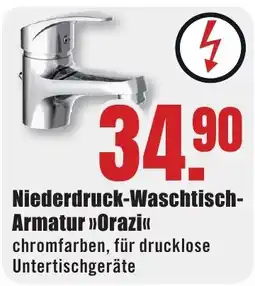 B1 Discount Baumarkt Niederdruck-Waschtisch-Armatur »Orazi« Angebot