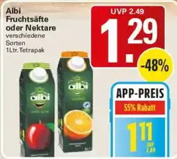 WEZ Albi Fruchtsäfte oder Nektare Angebot
