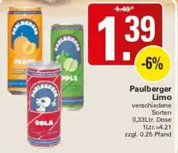 WEZ Paulberger Limo Angebot