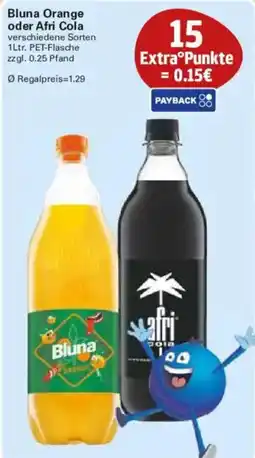 WEZ Bluna Orange oder Afri Cola Angebot