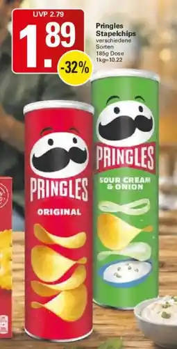 WEZ Pringles Stapelchips Angebot
