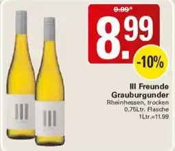 WEZ Ill Freunde Grauburgunder Angebot