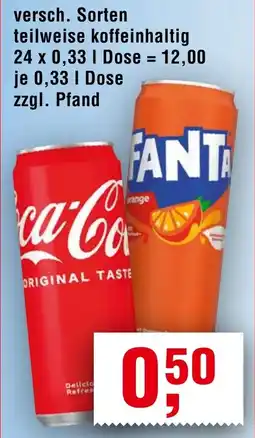 Handelshof Coca-Cola Fanta Angebot