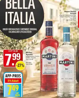 WEZ Martini Aperitiv Angebot