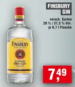 Handelshof FINSBURY LONDON DRY GIN Angebot