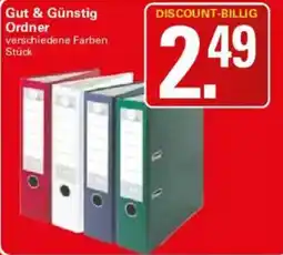 WEZ Gut & Günstig Ordner Angebot