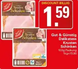 WEZ Gut & Günstig Delikatess Krusten Schinken Angebot