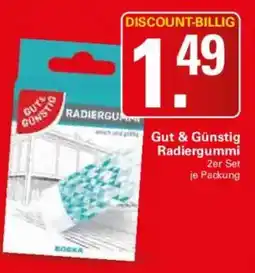 WEZ Gut & Günstig Radiergummi Angebot