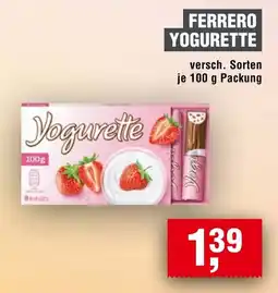 Handelshof FERRERO YOGURETTE Angebot
