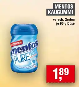 Handelshof MENTOS KAUGUMMI Angebot