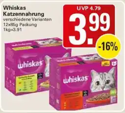 WEZ Whiskas Katzennahrung Angebot